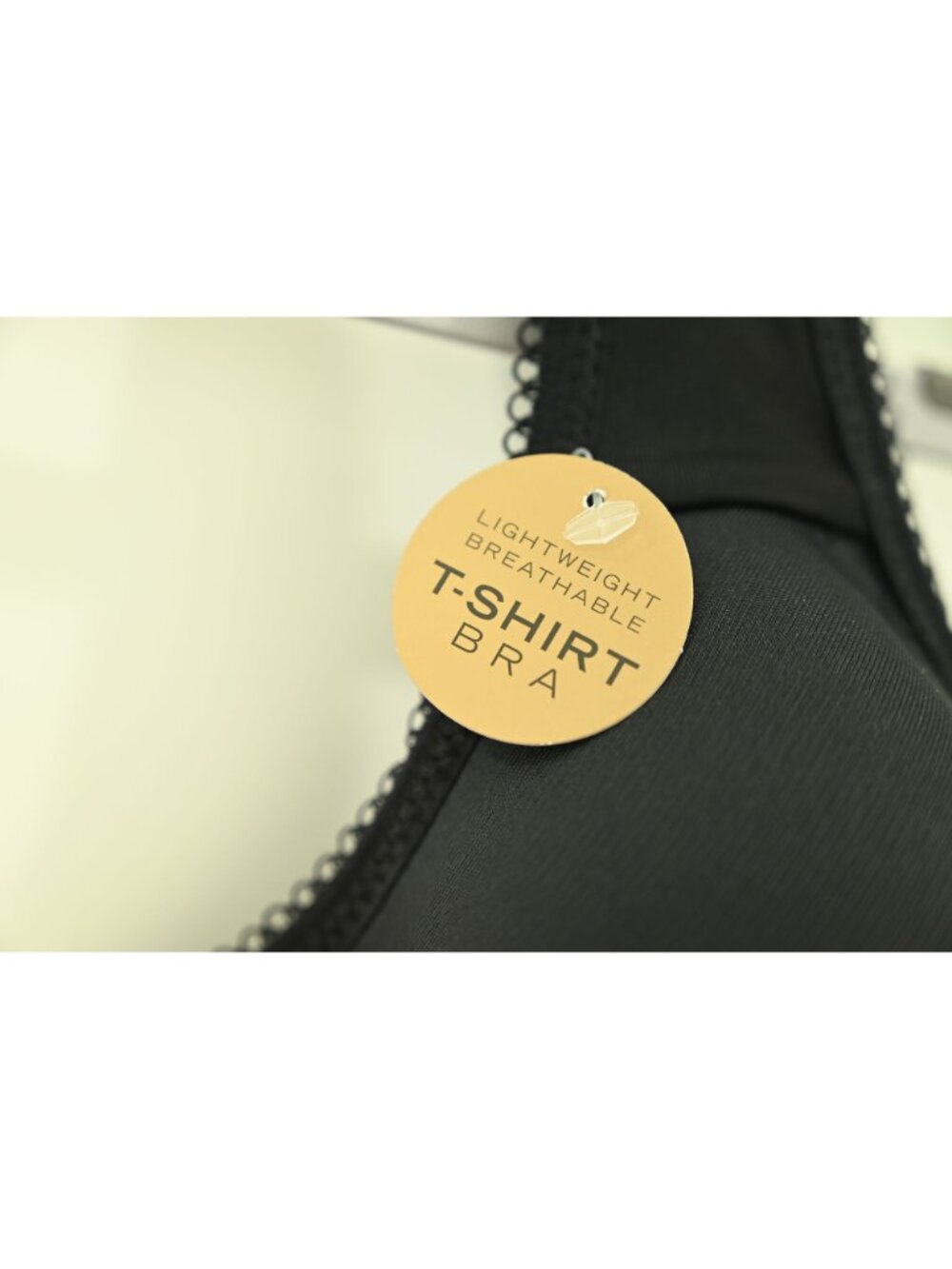 NWOT Wacoal Basic Beauty Spacer Underwire T-Shirt Bra Sz 44C Black Full Coverage - Picture 4 of 6